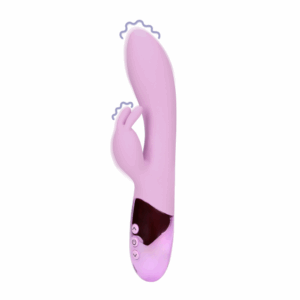 Velvet Soft rabbit vibrator – zachte silicone dubbele stimulatie voor diepe G-spotplezier