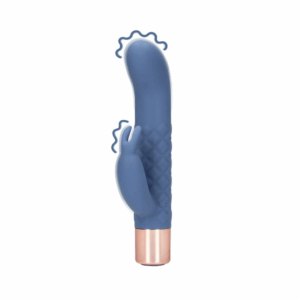 Mini silicone rabbit vibrator – reisformaat dubbele stimulatie voor snelle diepe climaxen