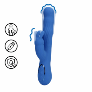 Jetset Wiggle rabbit vibrator – wiebelende schacht en dubbele stimulatie voor diepe G-spotdruk