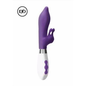 Adonis rabbit vibrator – dual-motor silicone toy voor diepe G-spot en intense clitorale stimulatie