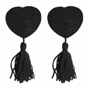  Heart Nipple Drops – hartvormige tepelhangers met zelfklevende backing voor verleidelijk spel