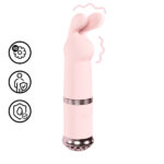 Mini rabbit vibrator van silicone – perfect voor dubbele stimulatie