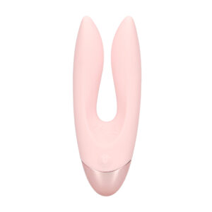 Dual motor vibrator van silicone – perfect voor diepe stimulatie