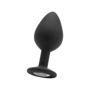 Buttplug van metaal met diamant – perfect voor diepe, luxe stimulatie