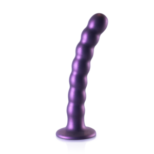 g-spot dildo van liquid silicone met beads – perfect voor diepe gerichte stimulatie