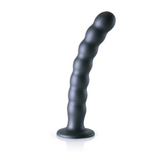 g-spot dildo met beads van liquid silicone – perfect voor diepe intensieve stimulatie
