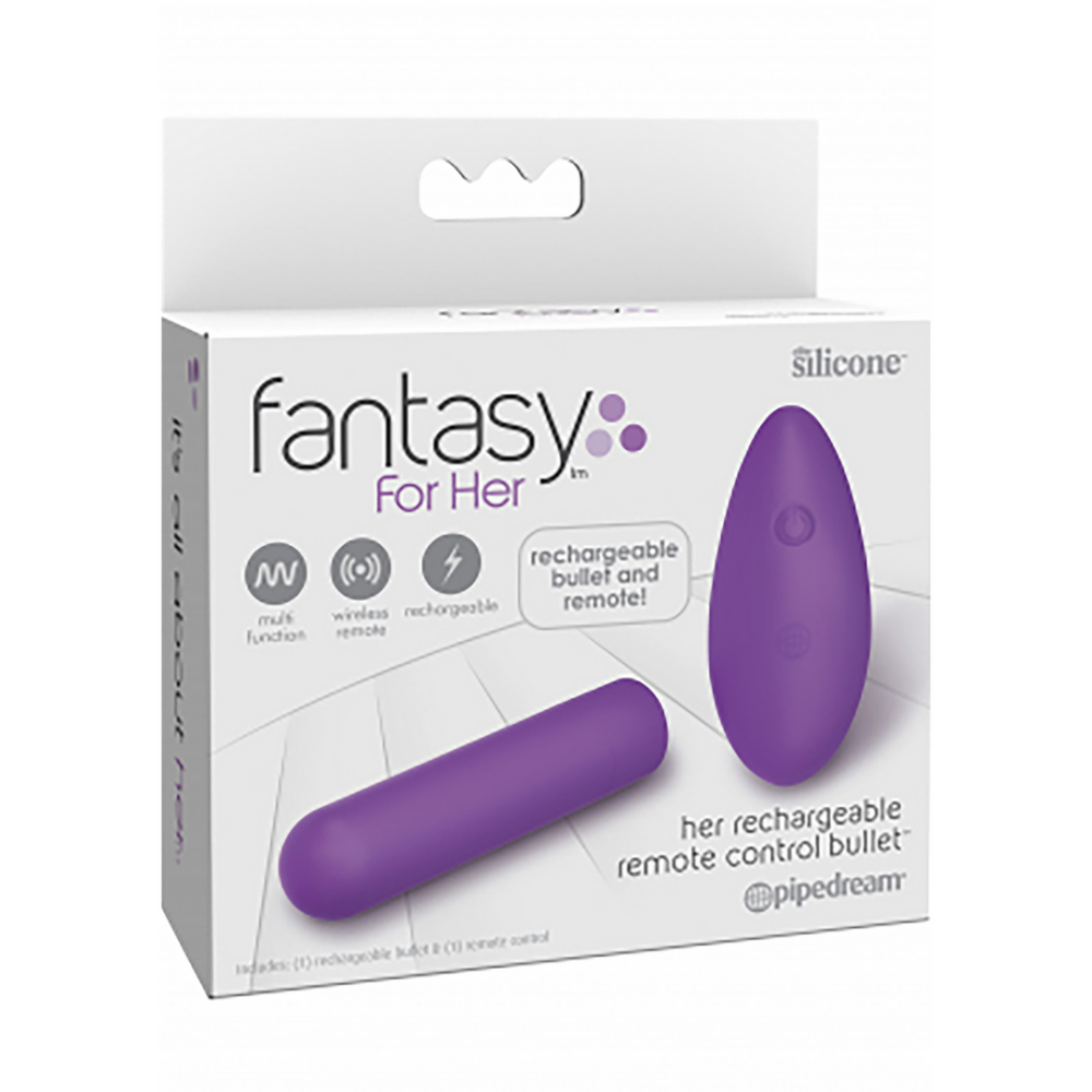 Bullet vibrator van silicone met afstandsbediening – perfect voor discreet duo-spel