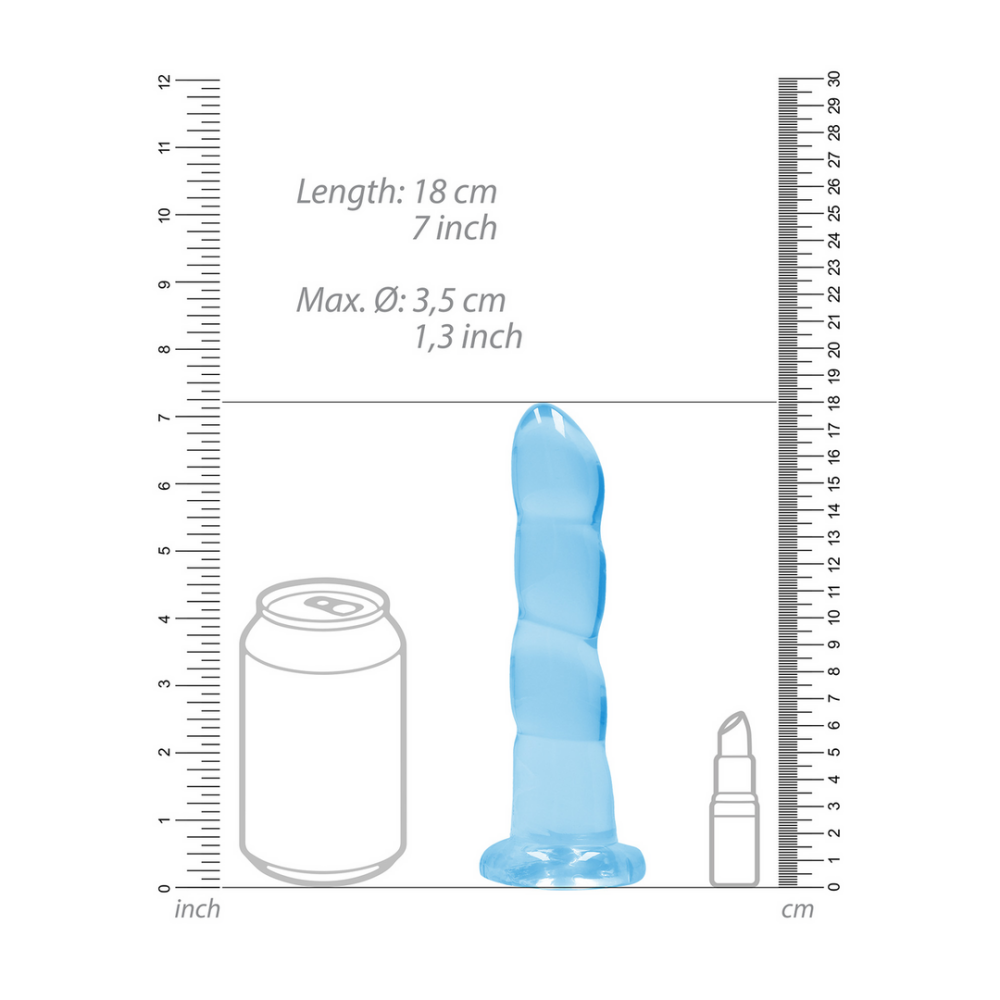 Crystal Clear Dildo 17cm - Afbeelding 4