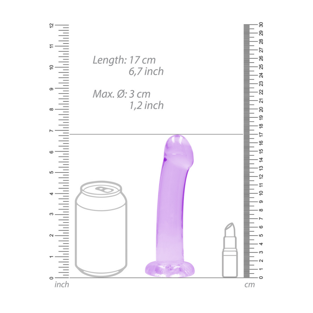 Crystal Clear Dildo 17cm - Afbeelding 12
