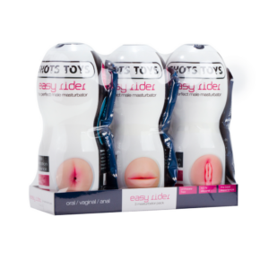 Easy Rider masturbator set – drie zachte TPE sleeves voor intense stimulatie