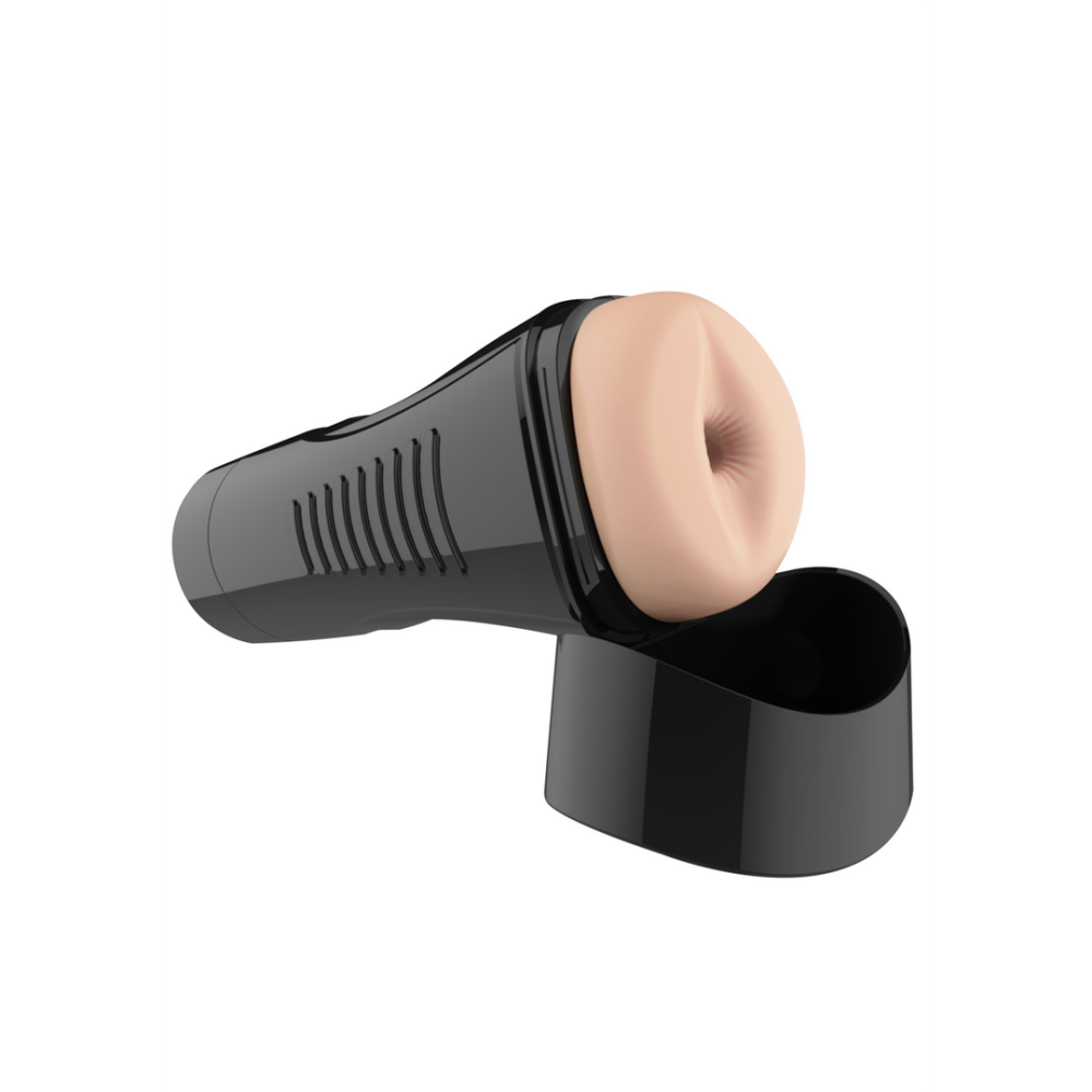 Anale TPE-masturbator met zelf-smerende technologie – perfect voor strakke anale stimulatie