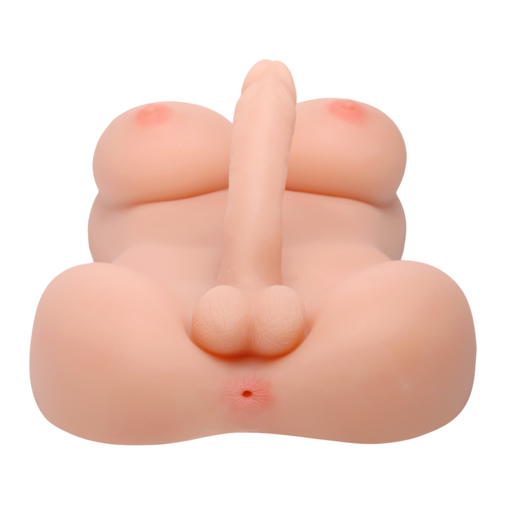 Transgender TPE love doll met realistische vormen – perfect voor veelzijdige penetratie en intens spel