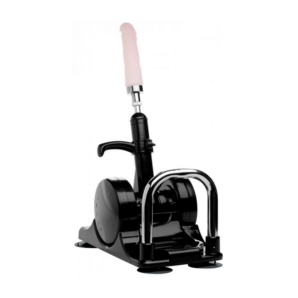 Verstelbare sexmachine met opzetstukken – perfect voor stille, krachtige penetratie