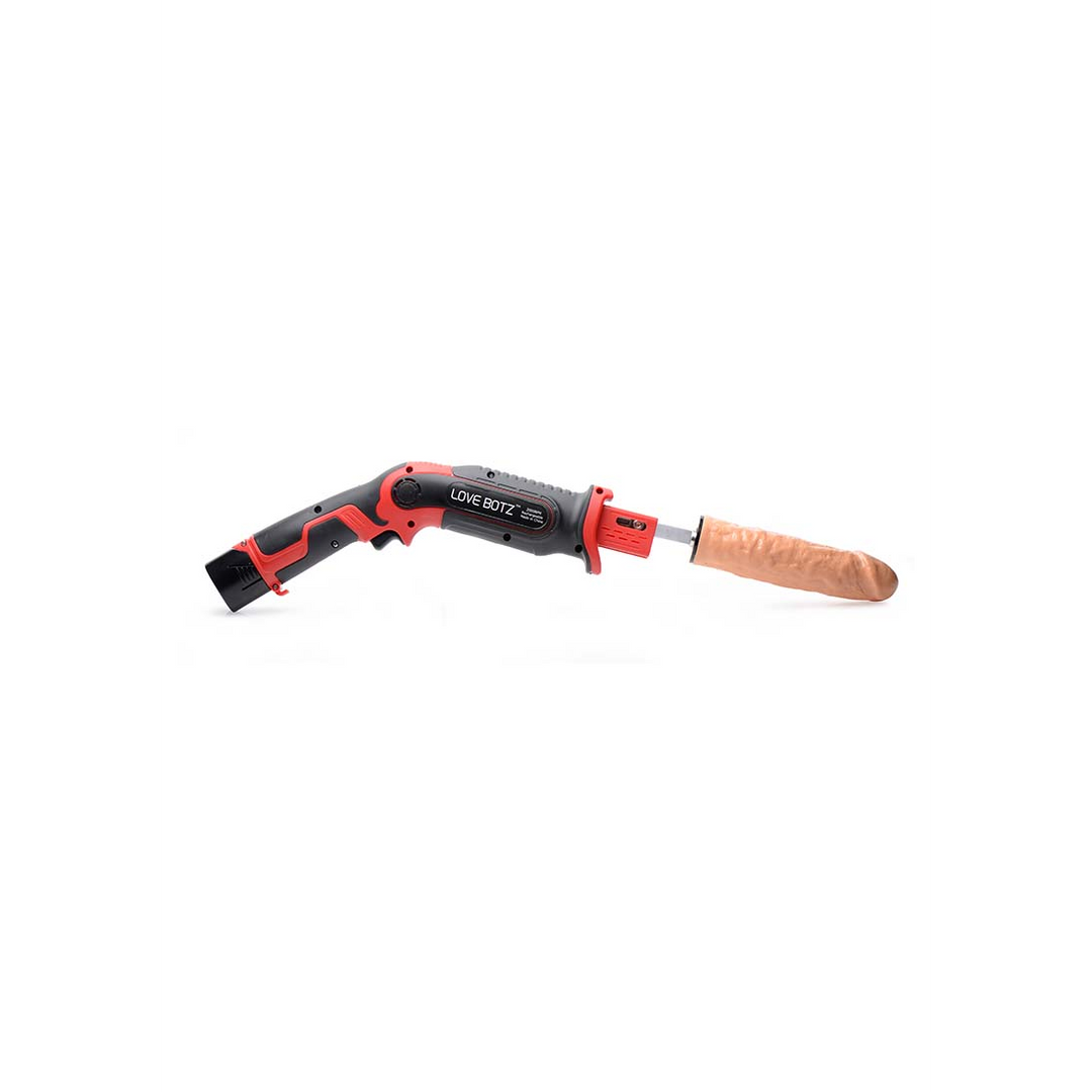 Handheld thrusting machine met buigzame dildo – perfect voor krachtige penetratie