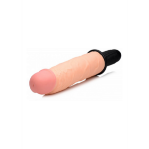 XXL vibrerende dildo thruster van body-safe materiaal – perfect voor diepe, intense penetratie