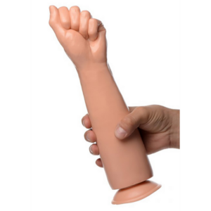Realistische fist dildo van body-safe PVC – perfect voor extreme diepe penetratie