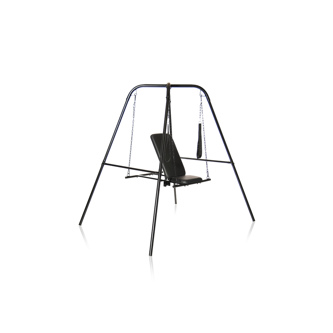 Verstelbare sex sling met stalen frame – perfect voor gewichtloze penetratie en bondageposities