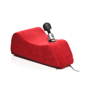 Rood wandzadel met hoogdichtheidsschuim – perfect voor handsfree vibratie en ondersteuning