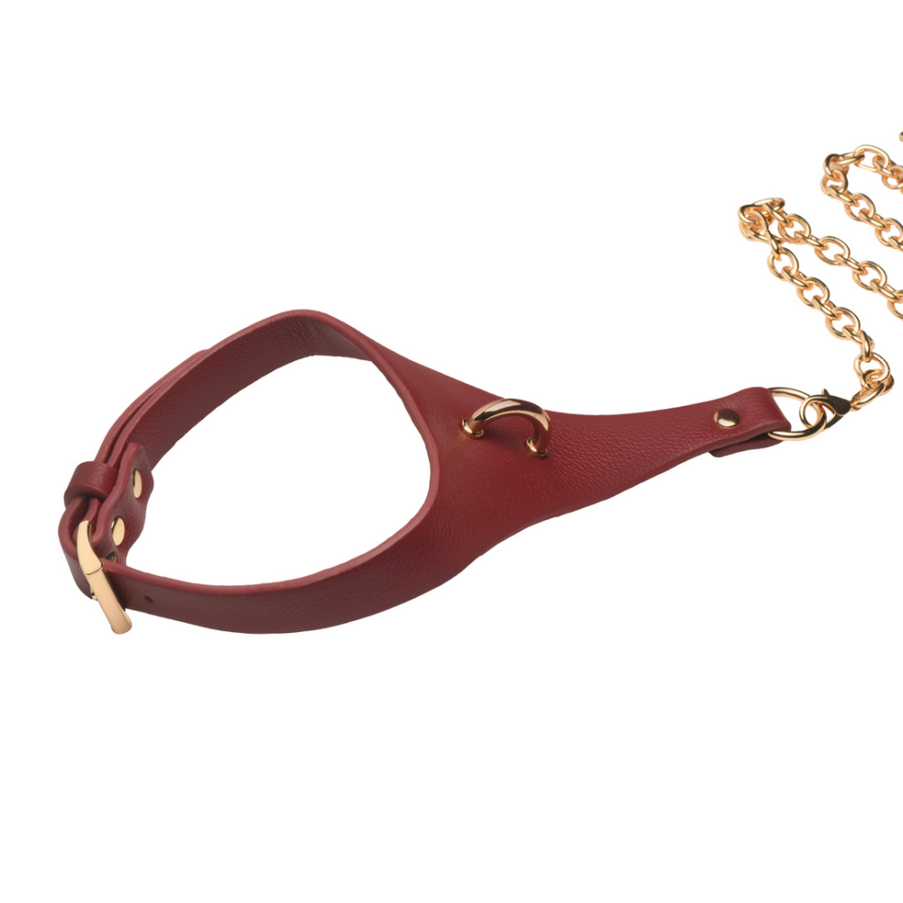 Rode Bodyketting Halsband - Afbeelding 4