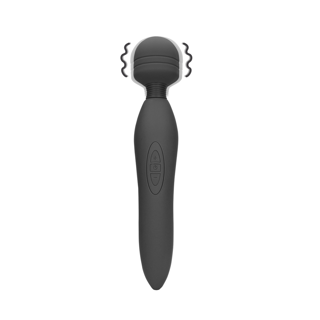 Krachtige siliconen wand vibrator – perfect voor diepe stimulatie en spierontspanning