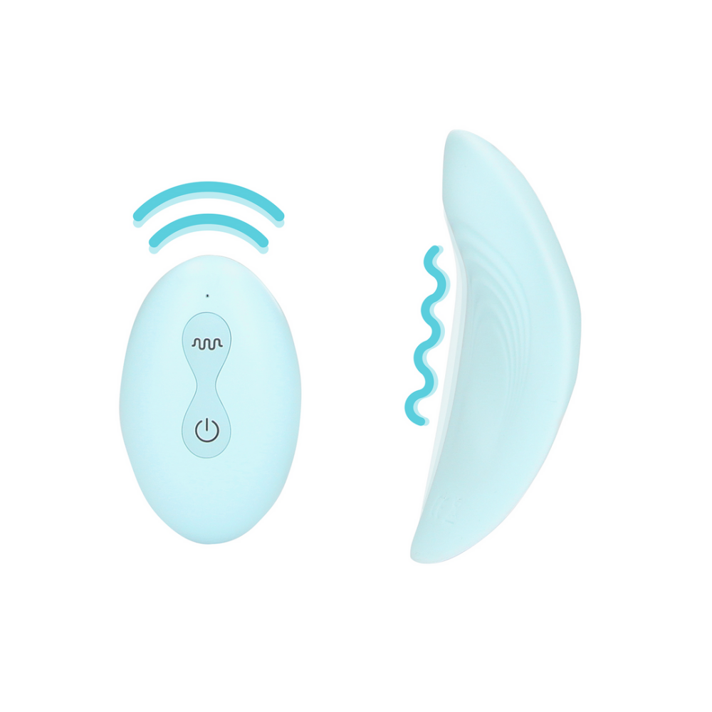 Panty vibrator van siliconen met afstandsbediening – perfect voor discreet handsfree genot