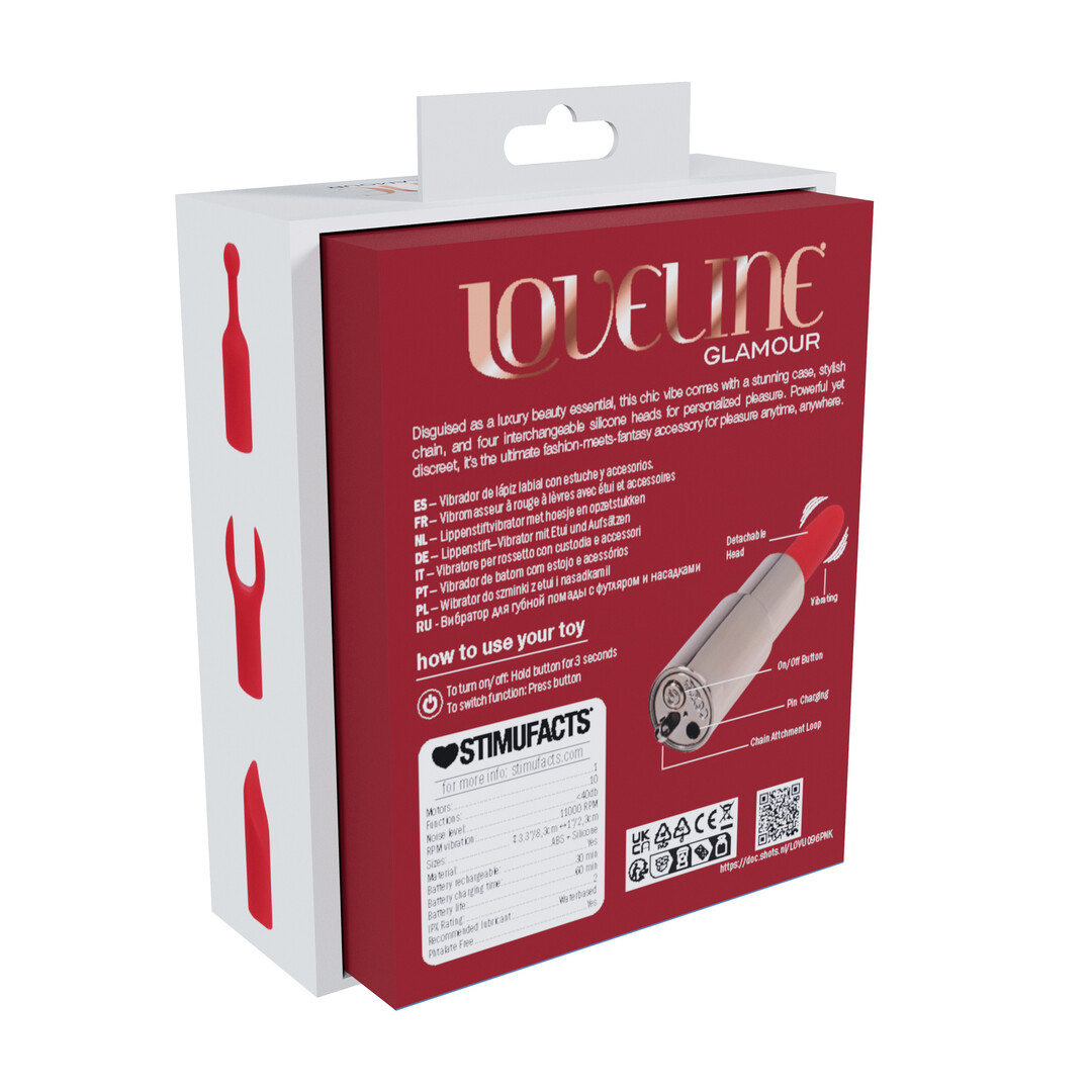 Lipstick vibrator met siliconen opzetstukken – perfect voor discreet en stijlvol plezier