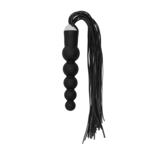 Zweep met silicone dildo-uiteinde – perfect voor BDSM en gecombineerde penetratie