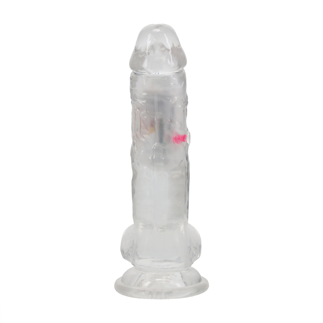 LED Vibrating Dildo 18cm Anatomisch - Afbeelding 4