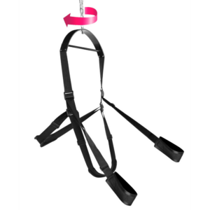 Sex swing van gewatteerde ondersteuning – perfect voor acrobatische en comfortabele couples play