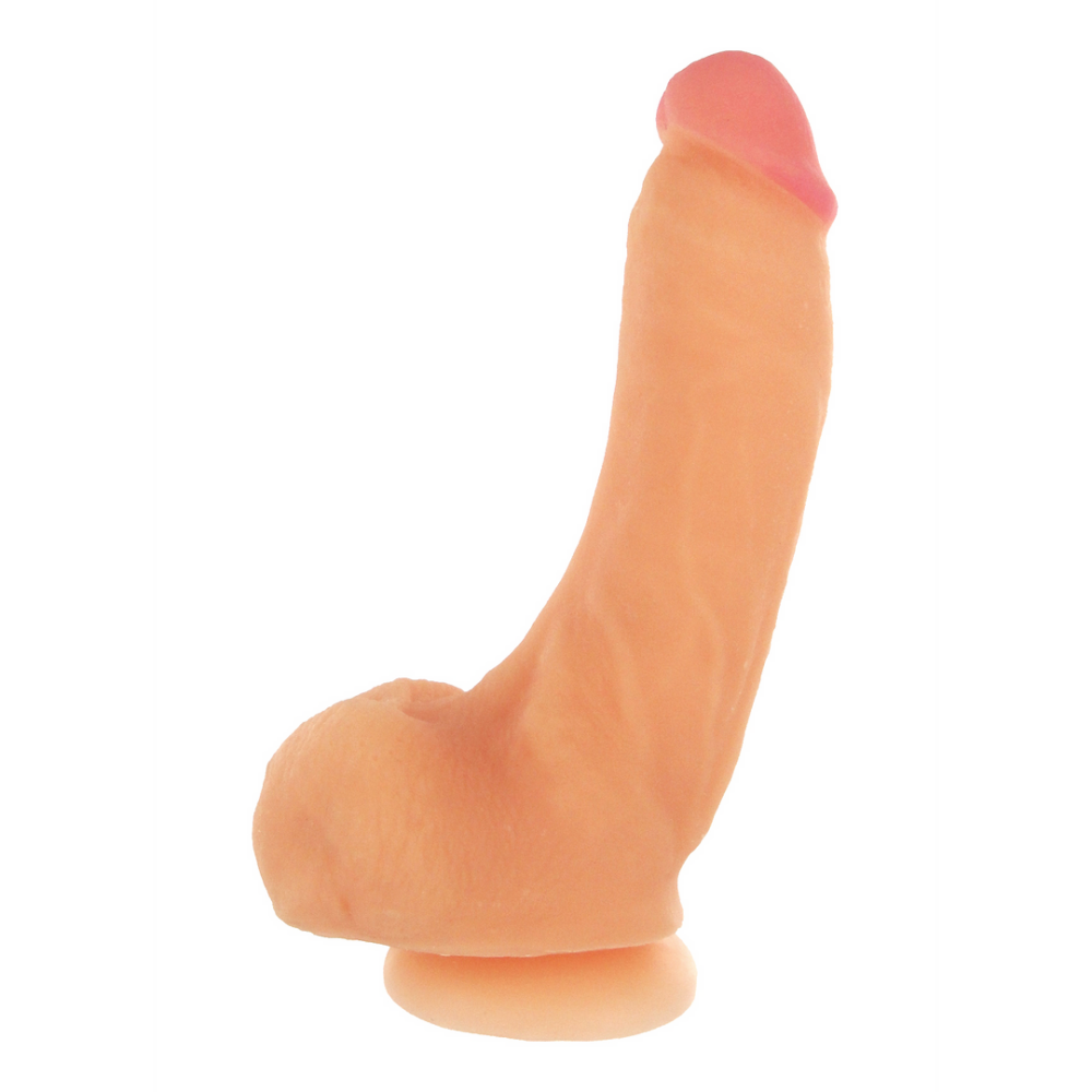 Realistische dildo van TPR met zuignap – perfect voor diepe penetratie en hands-free gebruik