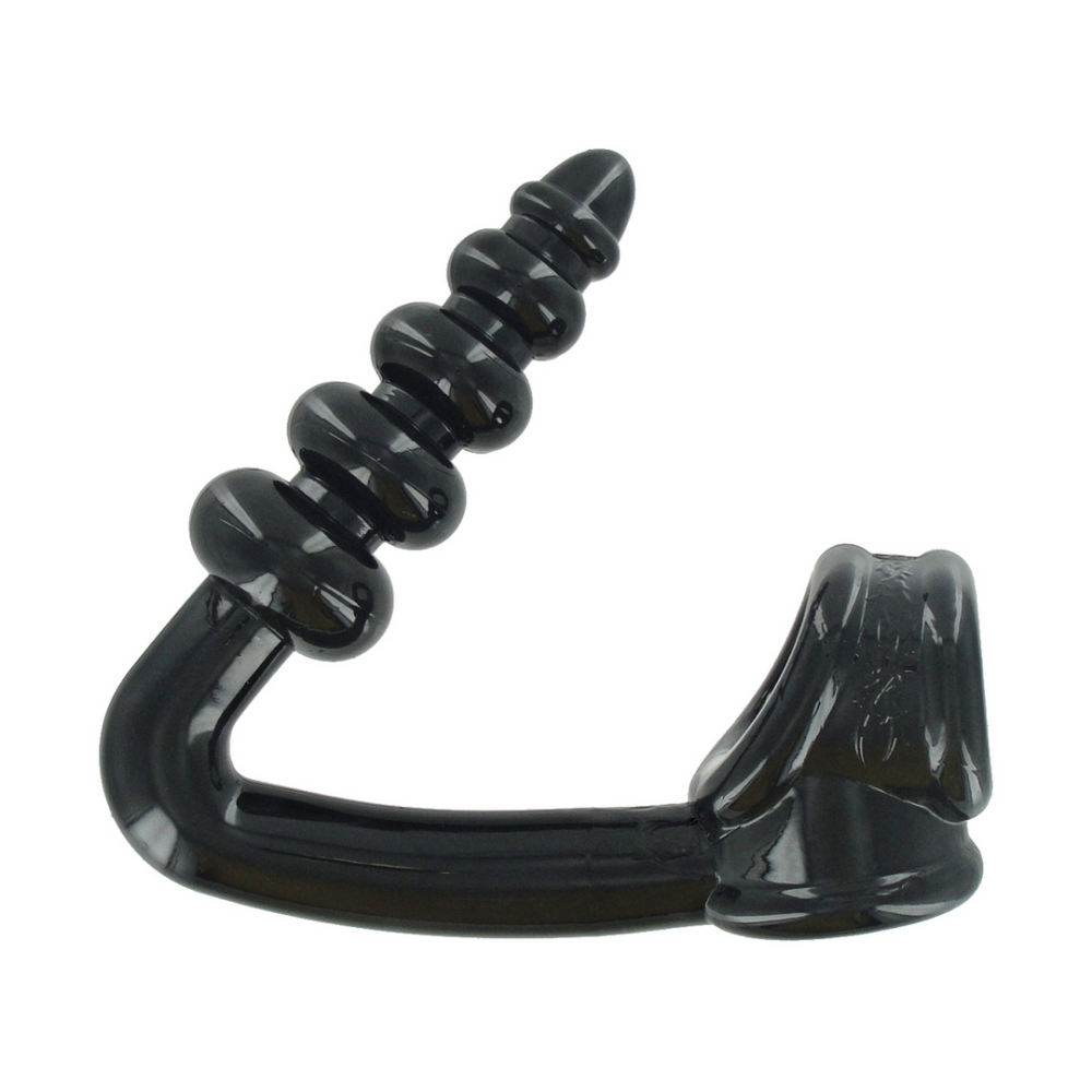 TPR balstrap met gegradueerde anal plug – perfect voor diepe druk en opsluiting