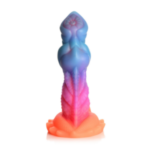 Glow-in-the-dark fantasydildo van silicone – perfect voor intense oceaan- en fantasy-stimulatie