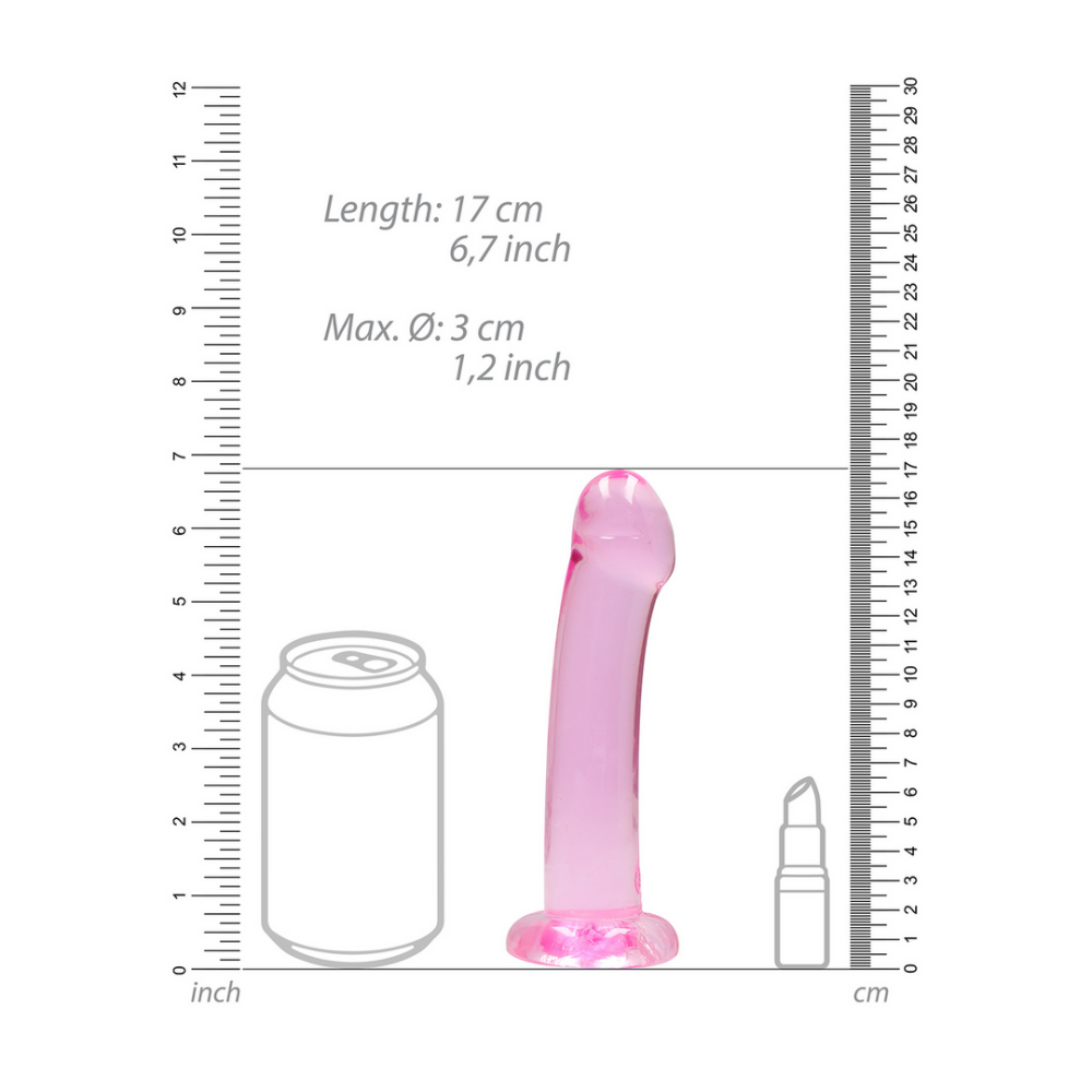Crystal Clear Dildo 17cm - Afbeelding 7