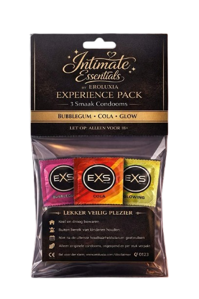 Zakje met mix condooms