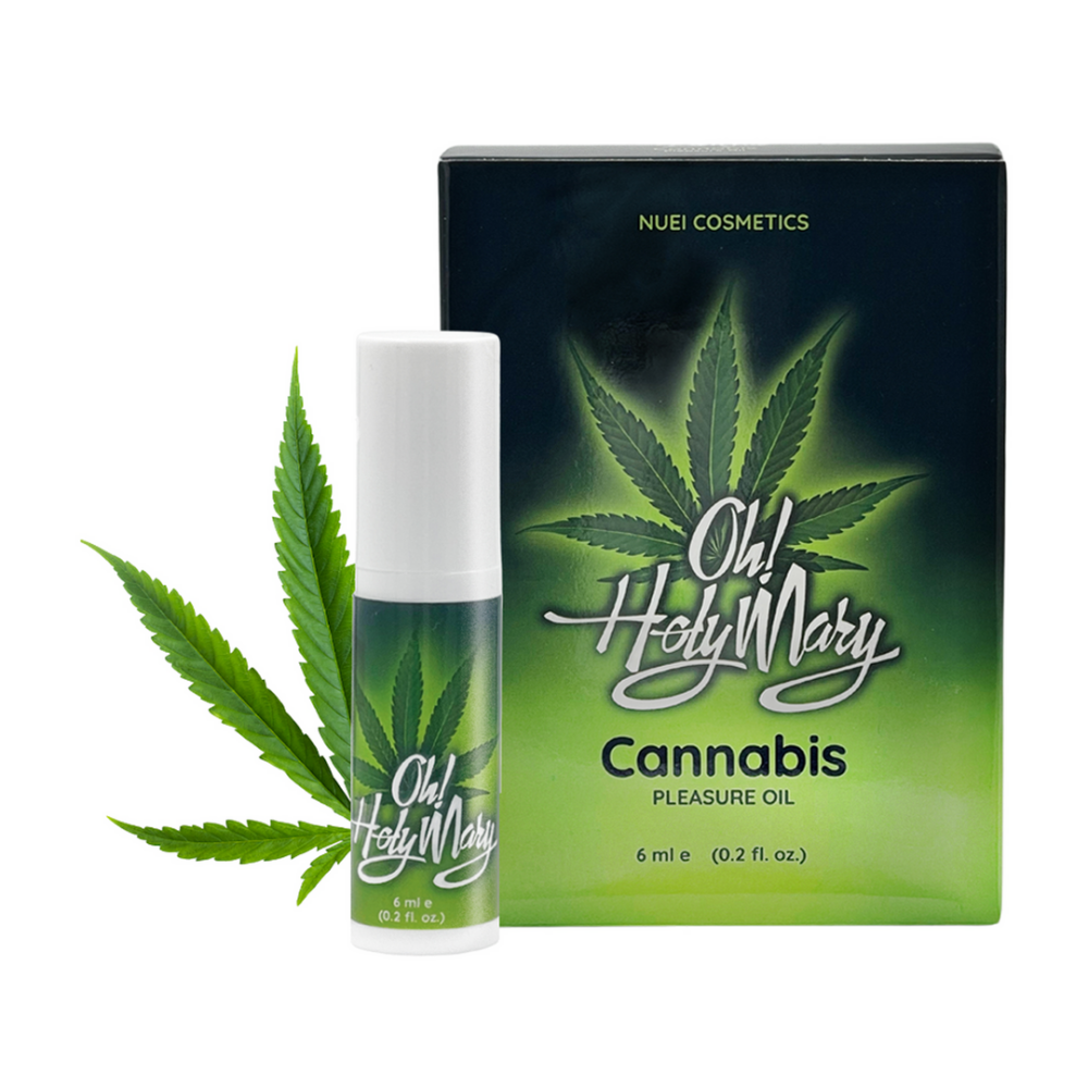 cannabis pleasure oil met tintelend effect – perfect voor langdurige en intensere stimulatie