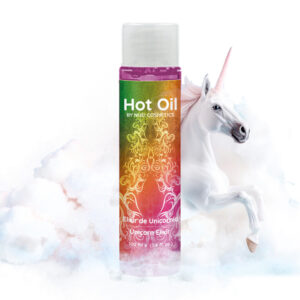 verwarmende massage gel met zoete Unicorn smaak – perfect voor sensuele en speelse massage