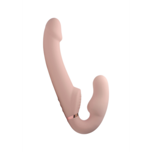 Evoke Ergo-Fit opblaasbare vibrerende strapless strap-on van siliconen