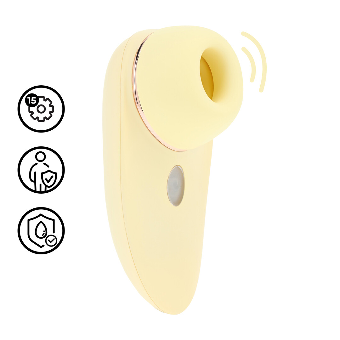 Zuigvibrator met AirTap® Technologie – perfect voor afwisselende klem-, klop- en zuigstimulatie