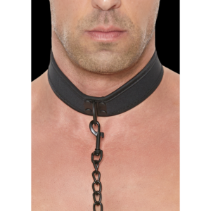 Neopreen Halsband met Leash - Puppy Play