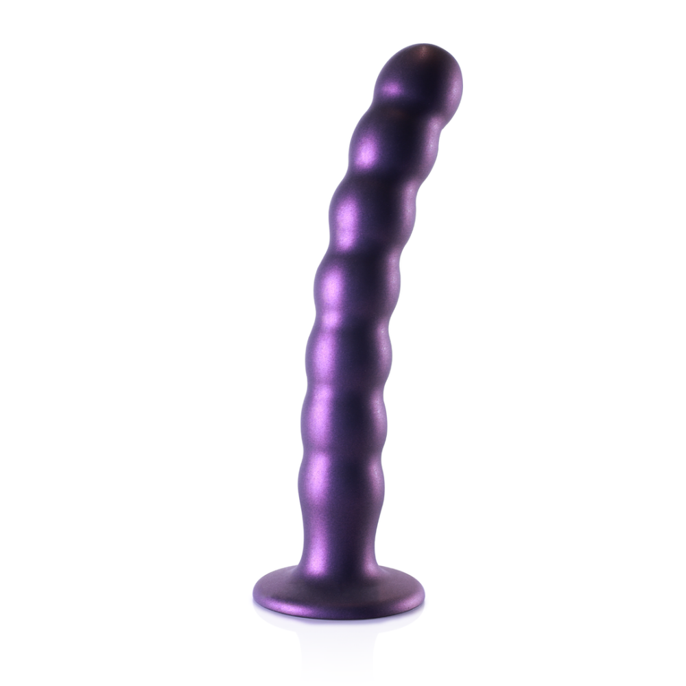 Gekralde g-spot dildo 20 cm – Gekralde Silicone G-Spot Dildo – foto 3