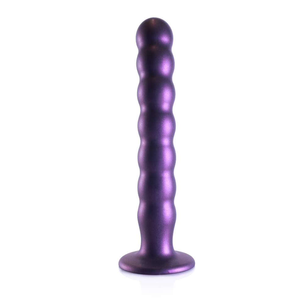 Gekralde g-spot dildo 20 cm – Gekralde Silicone G-Spot Dildo – foto 4