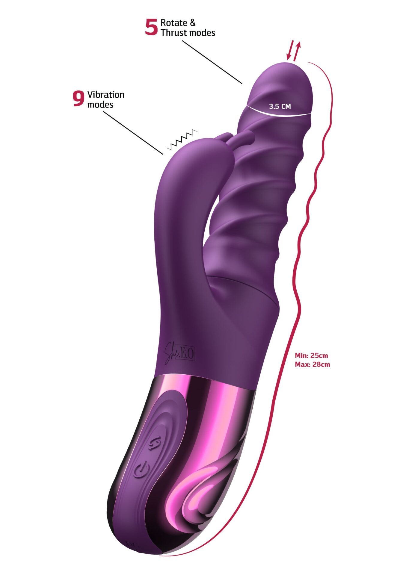 Swirl rabbit vibrator – Swirl Rabbit Vibrator – foto 4