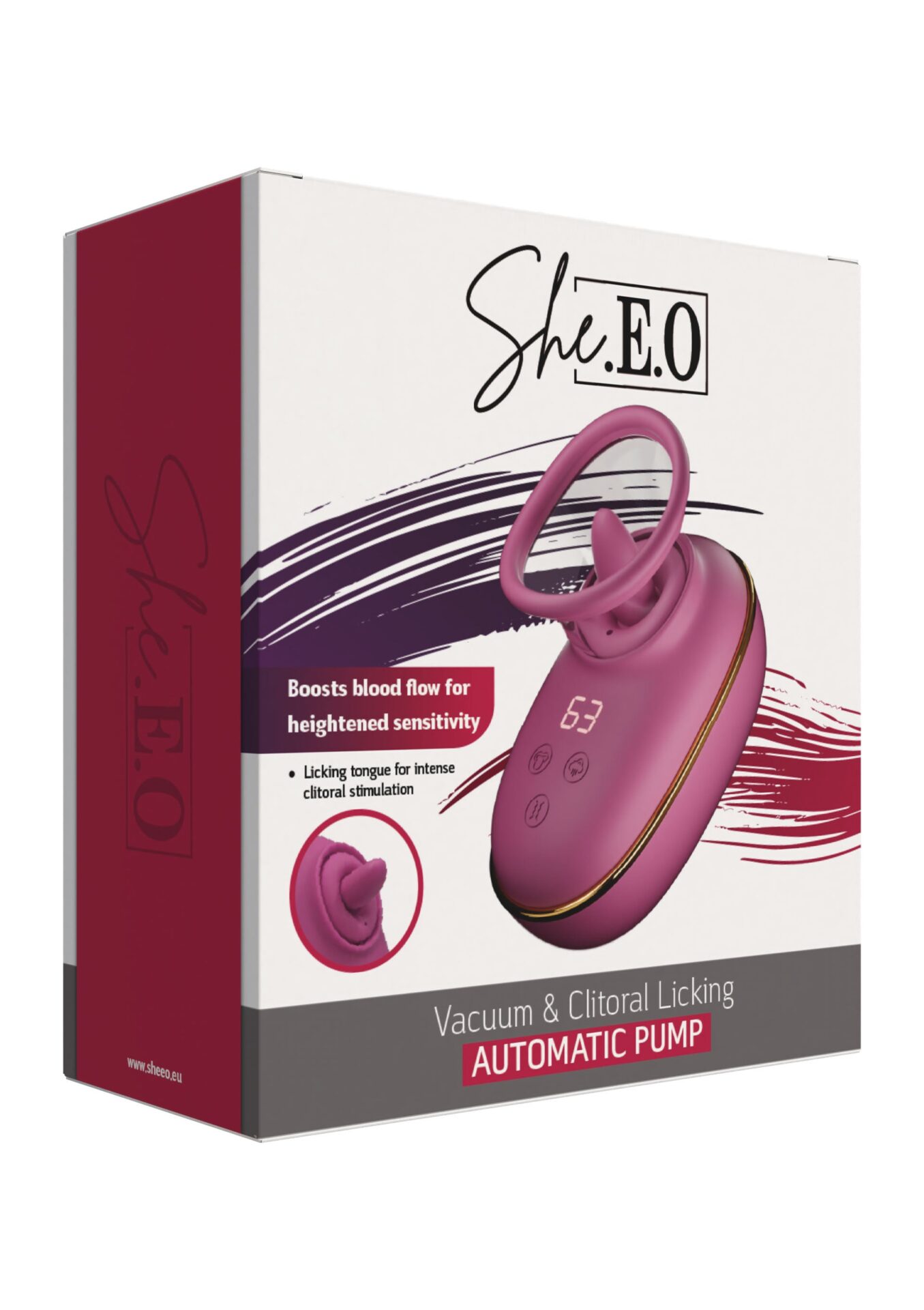 Likkende clitoris pomp – Licking Clitoral Automatic Pump – foto 3