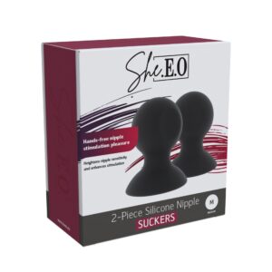 Siliconen tepelzuigers medium – Silicone Nipple Suckers M