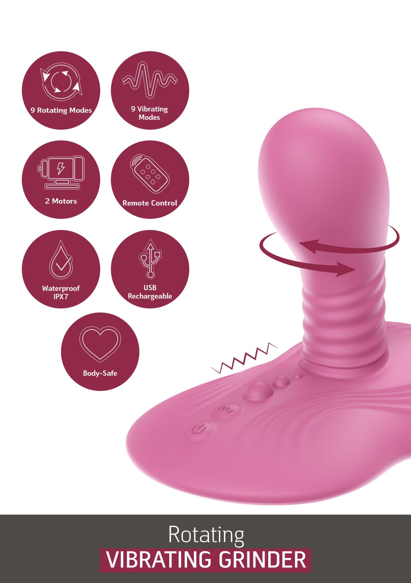 Draaiende grinder vibrator – Rotating Vibrating Grinder – foto 7