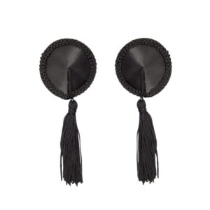 Satijnen tepel covers met kwastje – Satin Nipple Covers w Tassel
