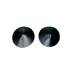 Leren tepel covers met ring – PU Leather Nipple Covers Ring