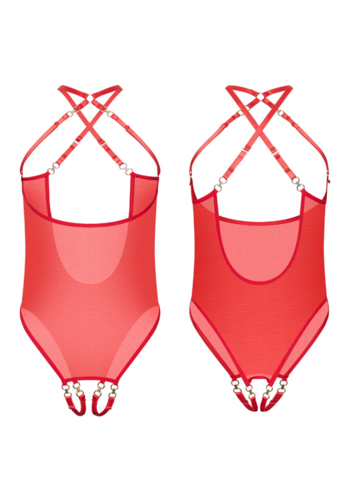 Cupless & Crotchless Body met Verstelbare Bandjes - Afbeelding 9