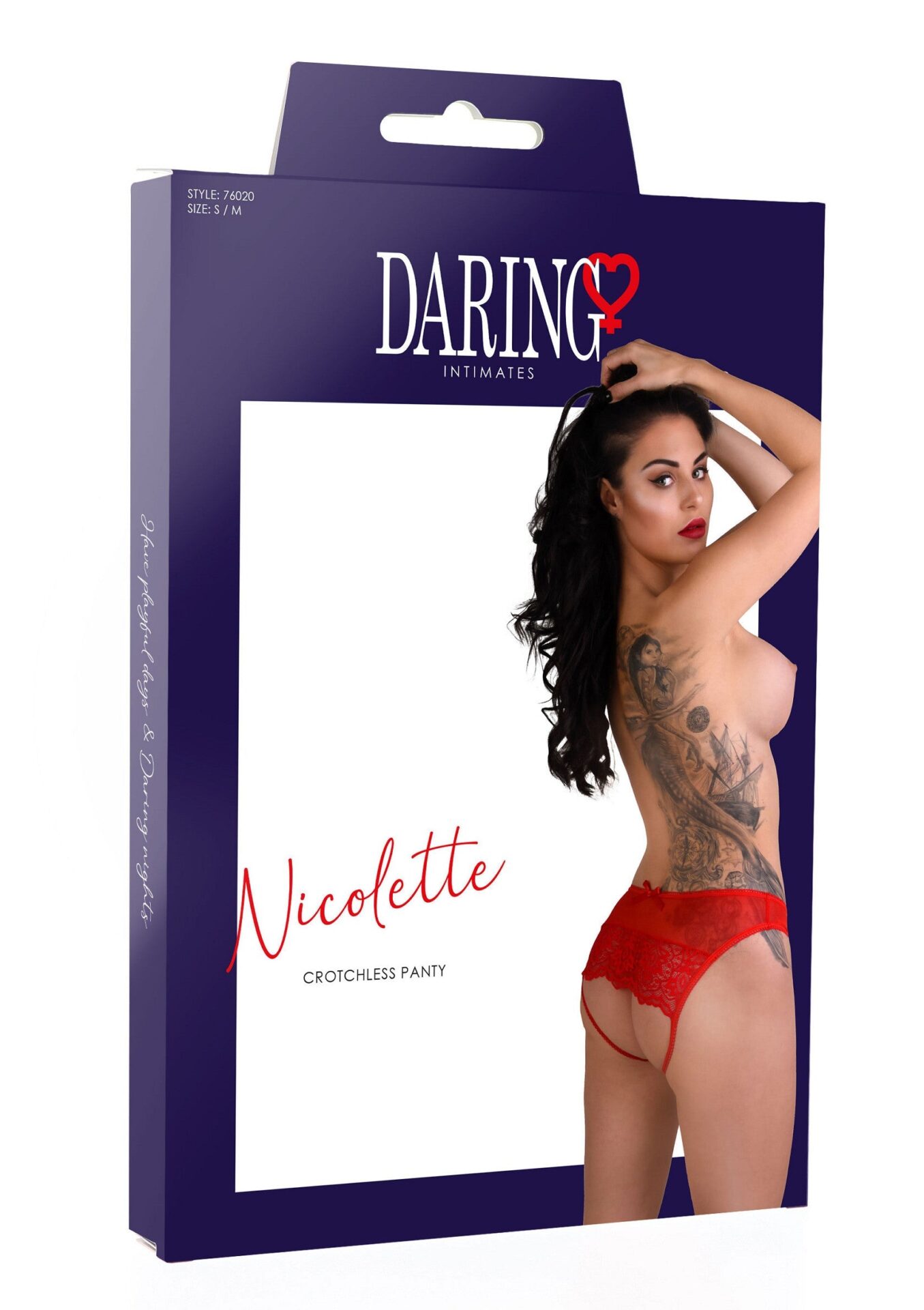 Open slipje nicolette – Nicolette crotchless panty – foto 14