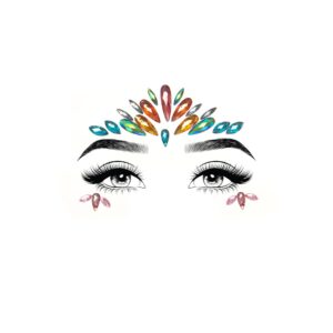 Gezicht sieraad sticker avri – Avri Adhesive Face Jewels Sticker